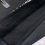 Saint Laurent Rive Gauche Tote Bag In Linen And Leather 499290 Black